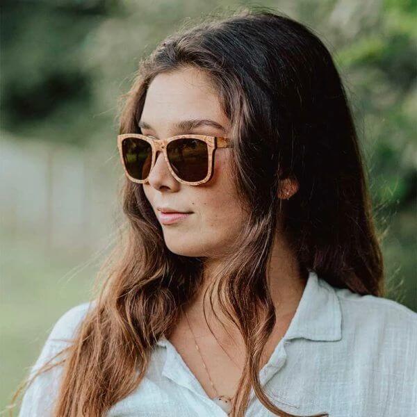 Aarni Blues Visakoivu puiset aurinkolasit