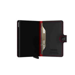 Secrid Miniwallet fuel black red 