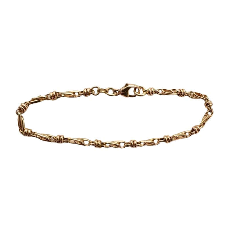 Kultainen ranneketju (3,7 mm / 18,5 cm)