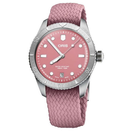 Oris Divers Sixty-five Cotton candy pink 01 733 7771 4058 1