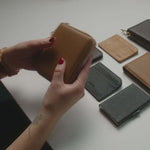 Aarni Clutch Hirvennahkainen Mini Lompakko