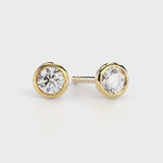 Festive Aurea Bezel Timanttikorvakorut 739-020