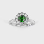 Festive Isabella Green Timanttisormus 594-042G