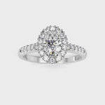 Festive Selena Halo Timanttisormus 727-074