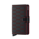 Secrid Miniwallet fuel black red lompakko