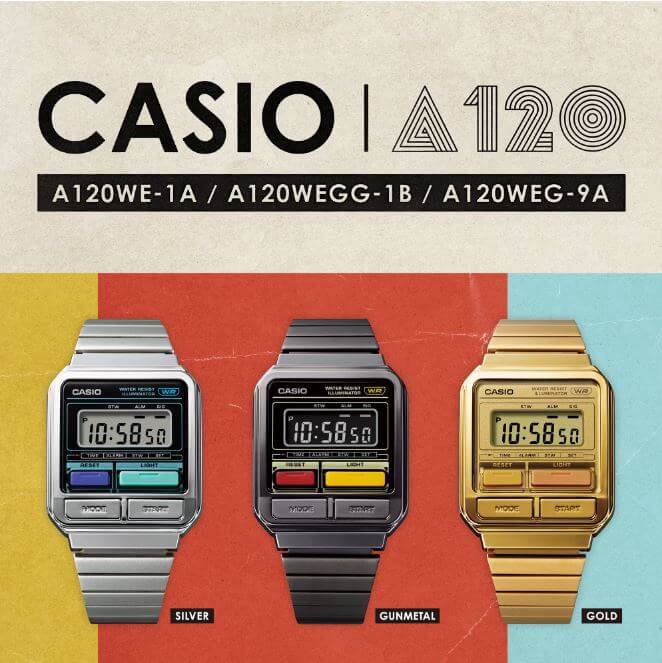 Casio Vintage A120WEGG-1BEF