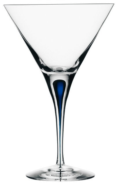 Orrefors cocktail high blue