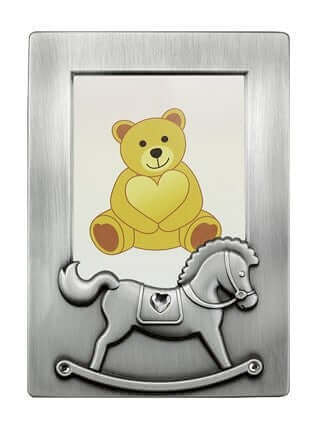 Valokuvakehys Keinuhevonen