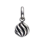 Hopeinen Twisted ball riipus 4008706