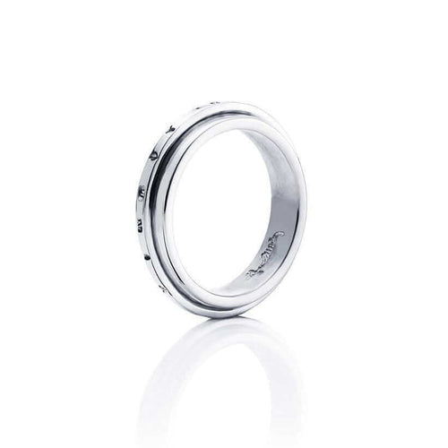 Efva Attling Amor Vincit Omnia Edge ring -sormus