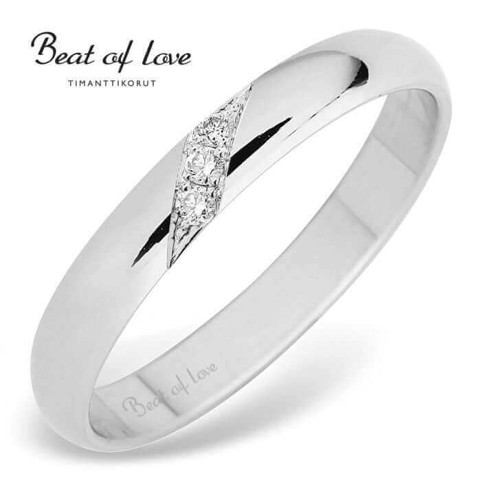 Beat of Love Timanttisormus RO-016-VKP-3