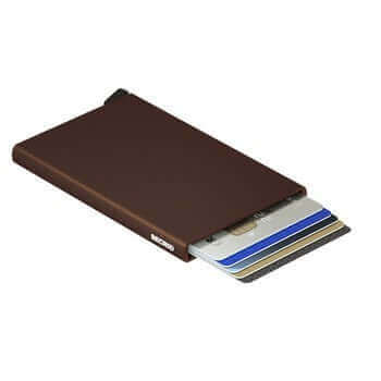 Secrid cardprotector brown korttikotelo
