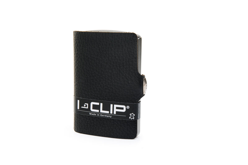  I-Clip Pilot Calf Leather, black lompakko