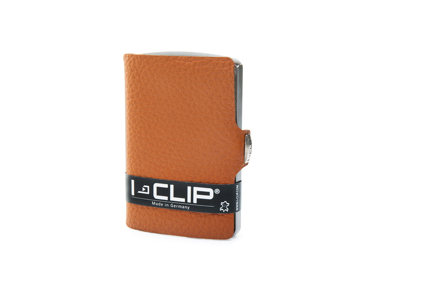 I-Clip Pilot Calf Leather, nutshell lompakko