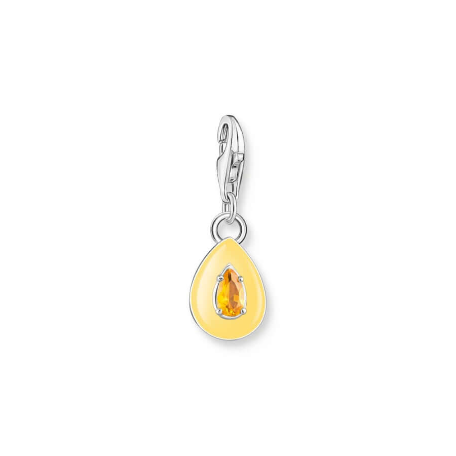 Thomas Sabo Charm Pendant oranssi kivi 1919-496-8