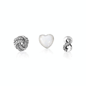 Pandora Infinity Love Locket Charm Hela 792103cz