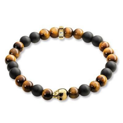 Thomas Sabo Brown Skull rannekoru A1509-881-2-L17