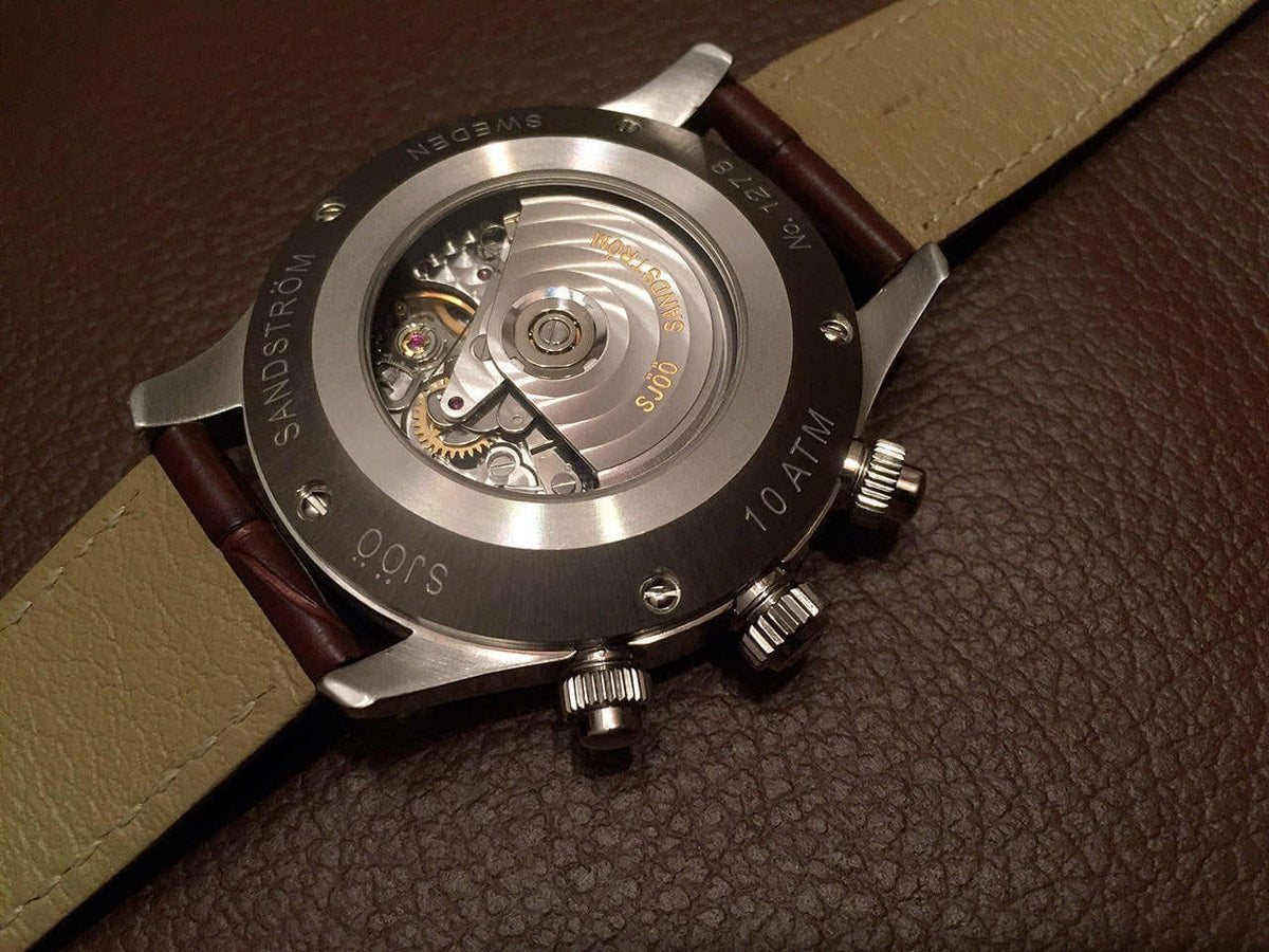  Sjöö Sandström Royal Steel Chronograph 012628