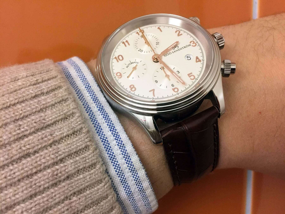  Sjöö Sandström Royal Steel Chronograph 012628