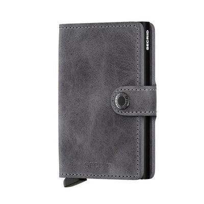 Secrid Miniwallet Vintage Grey Black lompakko