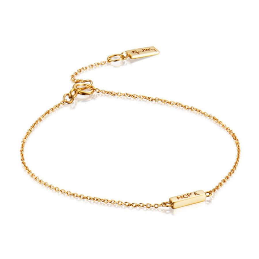 Efva Attling Mini Me Hope Bracelet kultarannekoru