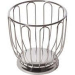 Alessi citrus basket hedelmäkori 370, kaarevista teräksistä valmistettu hedelmäkori.