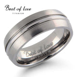 Beat of Love titaanisormus TI-001-7mm
