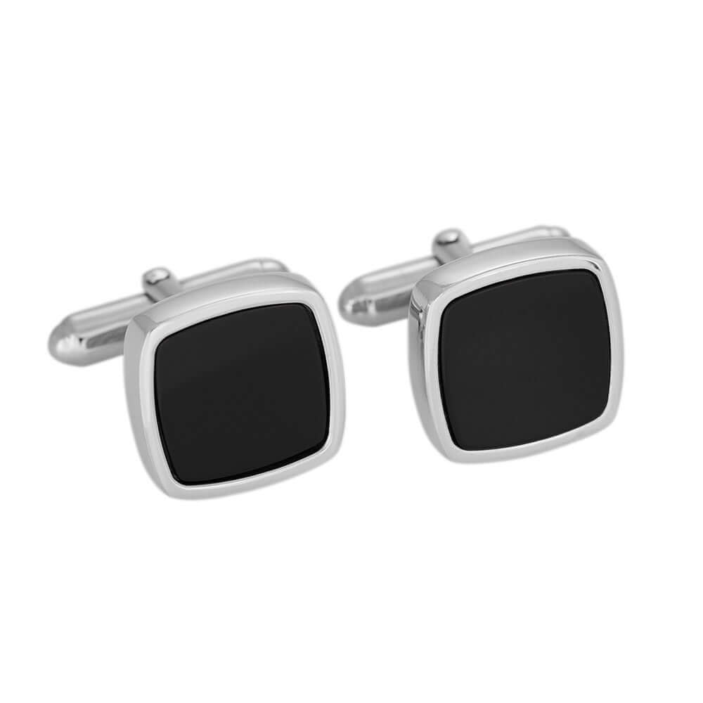 Son of Noa Onyx hopeiset kalvosinnapit 467000