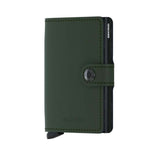 Secrid Miniwallet Matte Green Black lompakko