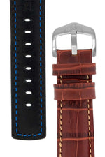 Hirsch Grand Duke punaruskea kellon ranneke 02528070