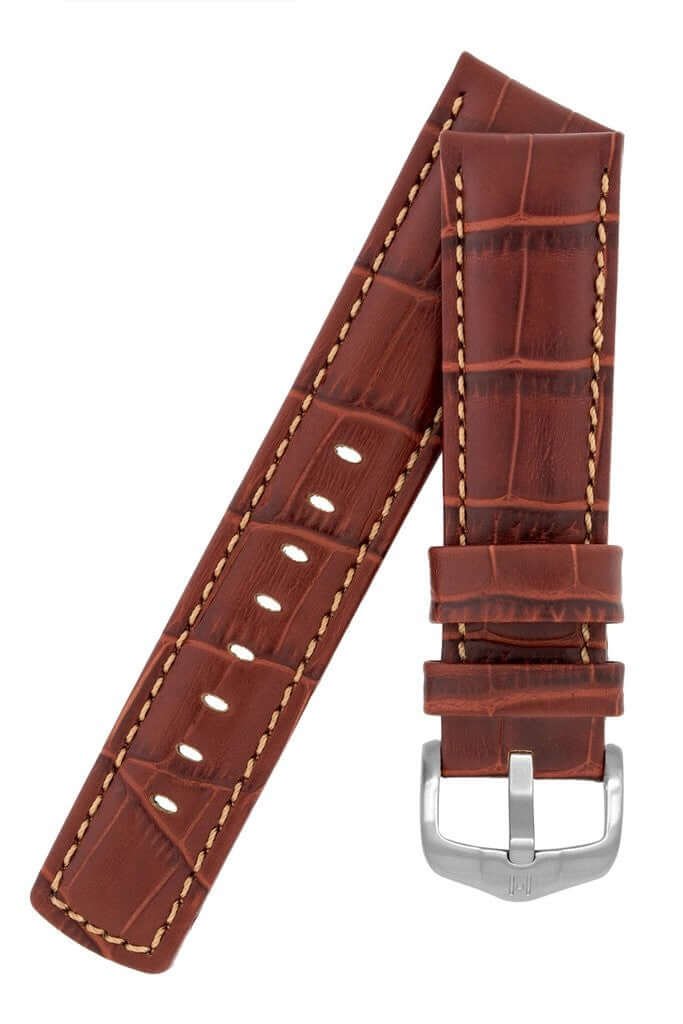 Hirsch Grand Duke punaruskea kellon ranneke 02528070