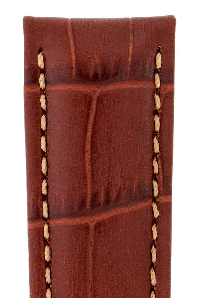 Hirsch Grand Duke punaruskea kellon ranneke 02528070