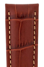 Hirsch Grand Duke punaruskea kellon ranneke 02528070