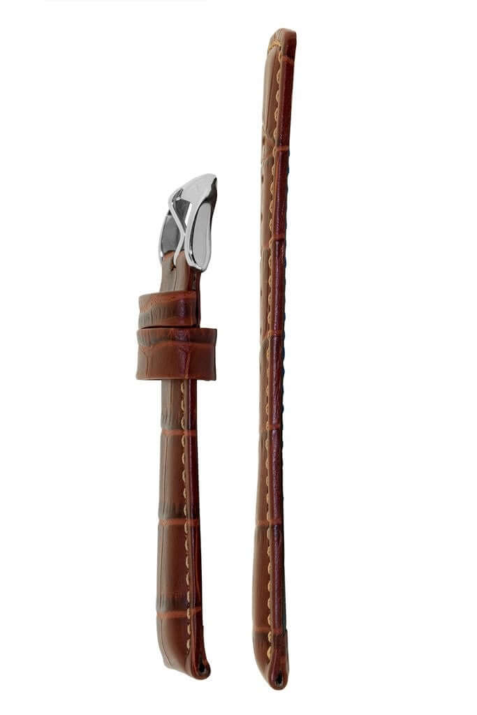 Hirsch Grand Duke punaruskea kellon ranneke 02528070