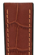 Hirsch Paul punaruskea kellon ranneke 092502807