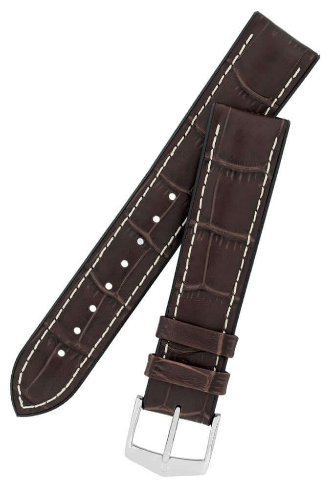 Hirsch George ruskea kellon ranneke - 0925128010