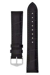 Hirsch Duke musta kellon ranneke