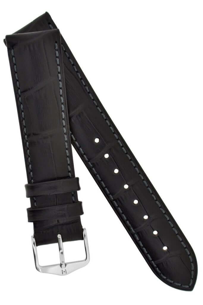 Hirsch Duke musta kellon ranneke