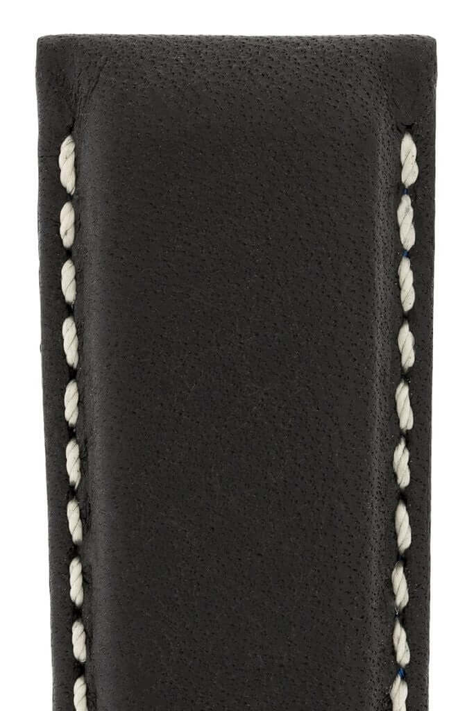 Hirsch Mariner musta kellon ranneke