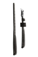 Hirsch Mariner musta kellon ranneke