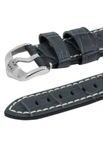 Hirsch Knight harmaa kellon ranneke