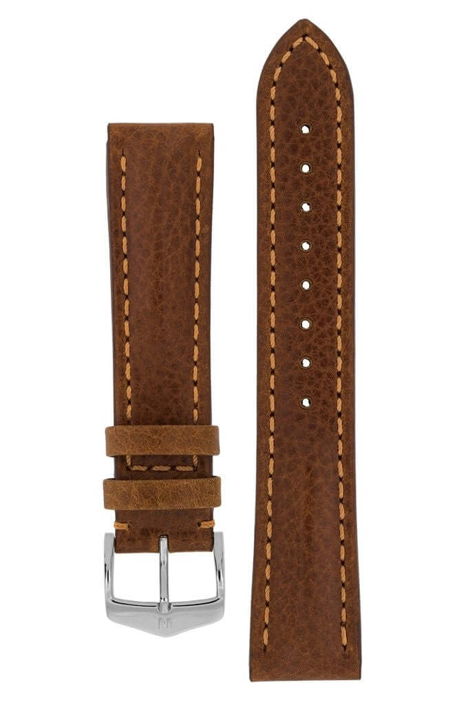 Hirsch Lucca ruskea kellon ranneke 04902070