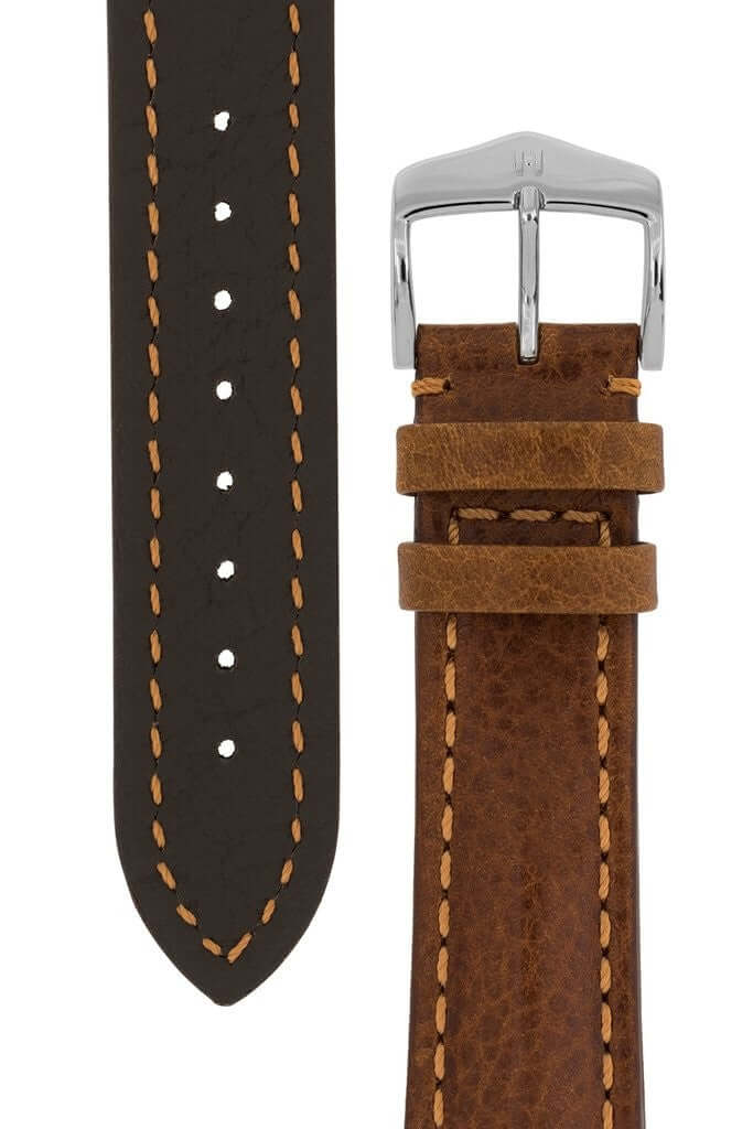 Hirsch Lucca ruskea kellon ranneke 04902070