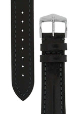 Hirsch Lucca musta kellon ranneke 04902050