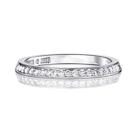 Efva Attling Paramour & Stars Thin Ring timanttisormus