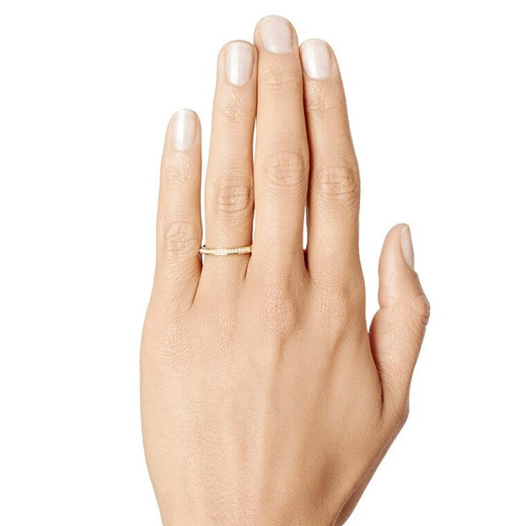 Efva Attling Paramour & Stars Thin Ring timanttisormus