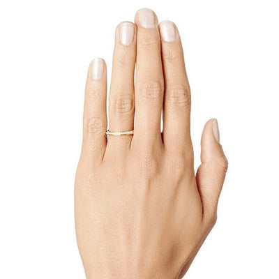 Efva Attling Paramour & Stars Thin Ring timanttisormus