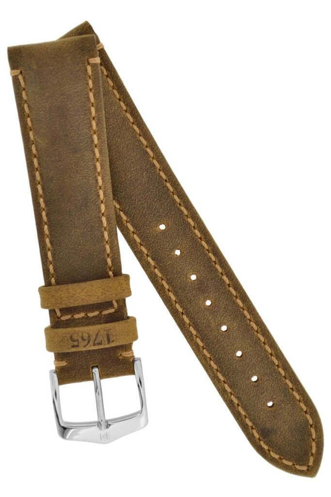 Hirsch Heritage ruskea 22 mm kellon nahkaranneke