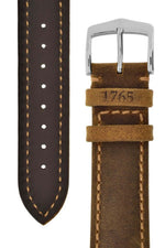 Hirsch Heritage ruskea 22 mm kellon nahkaranneke