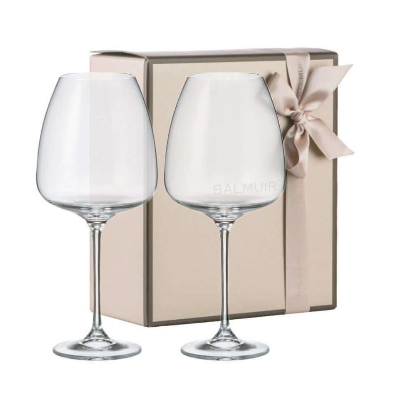 Balmuir Piemonte Collection Red Wine Glass viinilasit, hienot kristallilasit punaviinille, pakkauksessa